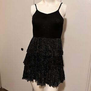 Forever 21 Black and Silver Dress